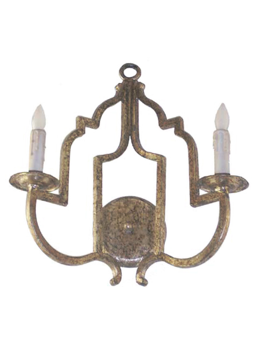 Malaga Double Arm Wall Sconce at Lusive.com