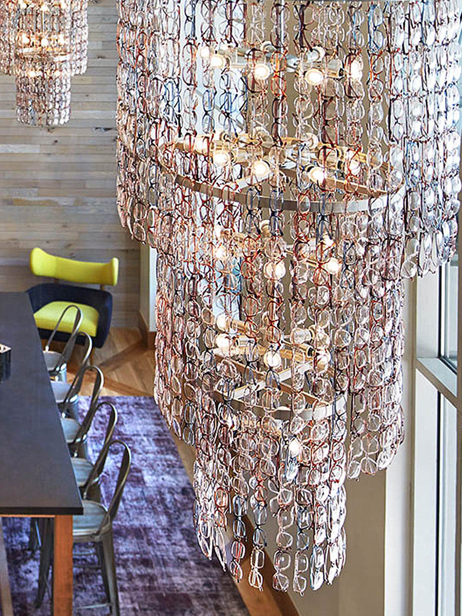 Oculus Chandelier at Lusive.com